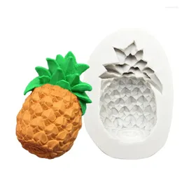 Stampi da forno Stampo per torta in silicone ananas Sugarcraft Cioccolato Cupcake Strumenti in resina Decorazione fondente