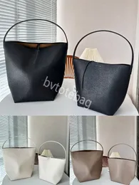 24ss Row Designer Bag na ramię Women Half Moon Park Tote Bag luksurys torebka sklep lunch pudełko torebki wiadra man