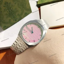 24 mody damski mąż mody kwarcyt ruch Prezydent Prezydent Ruch Diamond Gold Men Designer Watch zegarek Man Randwatch Luksusowy ponadczasowy zegarek 25H Pink Blue