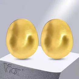 Stud Earrings Vnox Fashion Irregular For Women Party Ceremoney Jewelry Gold Color Stainless Steel Exaggerated Ear Gift To Her