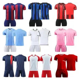 Kläder sätter Fashion Street Sports T-shirts 2024/24 Home/Away Third Team utomhus snabb torr andas kort ärm