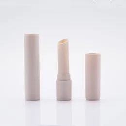 Storage Bottles 11.1 Empty Plastic Round Beige Lipstick Tube DIY Lip Mouth Wax 50pcs