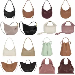 Designer Cyme Tote Bag Grain Leather Tonca Textured Beach Bags Ladies Casual Purses Numero Neuf Handbag Large Capacity Half Moon Shoulder Satchel Wallet
