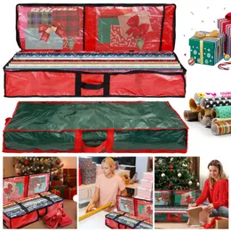 Storage Bags Wrapping Paper Container Gift Wrap Organizer Waterproof Christmas Bag Foldable Organize