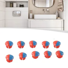 Rubinetti per lavandino del bagno Segno d'acqua di alta qualità in plastica 10 pezzi 8,75 6,8 5,85 mm Maniglia per rubinetto per cucina e freddo da 7 mm