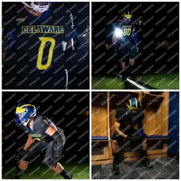 Personalizzato 2024 DELAWARE Blue Hens PAT KEHOE WILL KNIGHT THYRICK PITTS KEDRICK WHITEHEAD TIM POINDEXTER DEJOUN LEE NCAA College Football Jer H High igh