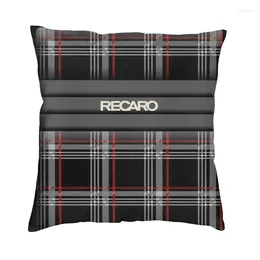 Pillow Recaros Cover Sofá Sala de estar Quadrado arremesso de 45x45 Prind Double Sised Print Office El Brophases