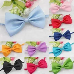 Çocuk Bow Tie Çocuk Polyester Renkli Yay Giyim Aksesuarları 10.5 * 7cm