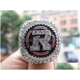 Ottawa Redblacks The 104Th Grey Cup Championship Ring Men Fan Lembrança Presente Atacado Drop Delivery Dhn5Z