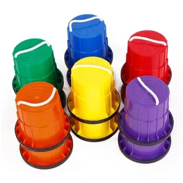 Crianças balde palafitas stepper esportes brinquedos balanceamento integração sensorial treinamento montessori jogos de jardim ao ar livre para crianças 240202