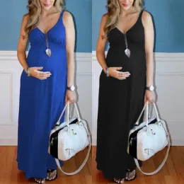 Dresses high quality Maternity Dresses Maternity Clothes Sleeveless Breastfeeding Pregnants Dress Comfortable Sundress Pregnancy Dress