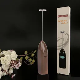 Egg Tools Handheld Whisk Electric Home Small Baking Cake Mixer Cream Matic Milk Coffee Mini Frother Drop Delivery Dhh9N