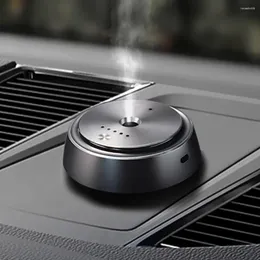 1pc carro inteligente aromas máquina difusores de fragrância ambientador preto-metal para casas carros escritórios fonte de alimentação usb