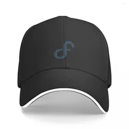 Ballkappen FEDORA (ASCII-Kunst in blauer Farbe) Kappe Baseball Bommelmütze Hüte Damen Winter Herren