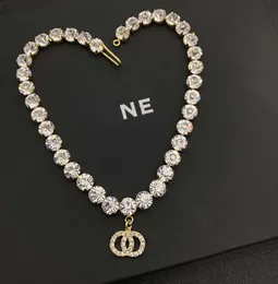 2024 Designer Necklace Luxury Designer Necklaces for women Diamond Necklaces Pendants Bone Chains Fashion Trendy Temperament Necklaces
