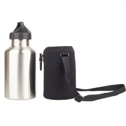 Бутылки для воды, чашка для спорта на открытом воздухе, 2 л/2000 мл, дорожная сумка для чая из нержавеющей стали, изолированный держатель для сумки