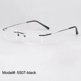 Sunglasses Frames Whole- 5507 Whole s 50 Piece lot Rimless Memory Titanium Hinged Optical Eyeglasses Spectacles12345