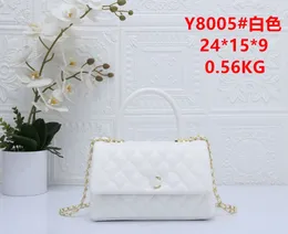 Fashion Diamond Embroidery Thread Handbag Shoulder Bag Chain Bag Light Luxury and Simplicity Special-Interest Design Large Capacity Bags