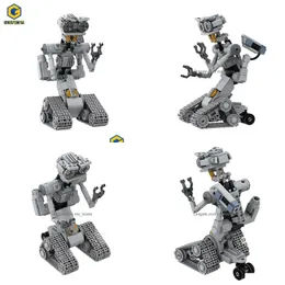 Blocchi Gobricks Film Cortocircuiti Militari Emotivi Robot Building Block per Astroed Robot Johnnyed 5 Modello Mattoni Giocattolo Bambini Gi Dh92S