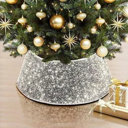 Decorações de Natal 2024 Decoração de base surround de árvore para saias de casa ornamentos ano de férias