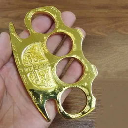 Finger Tiger Four Self Defense Equipment Martial Arts Fist Designers Lotus Const Ne Evil Spirit Elegy Gold JN2C