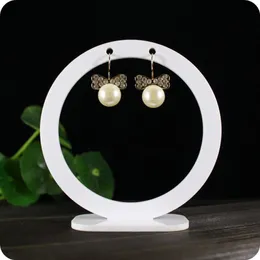 Round Earring holder stand jewellery display organizer door virtues earrings display earing holder case jewelry hand mannecan2399