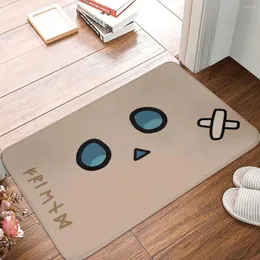 Mattor Hololive Production Fictitious Virtual YouTuber Vtuber Non-Slip Mattor Friend Nanashi Mumei Mascot Doormat Bath Mat Floor Rug