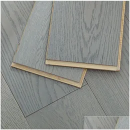 Piastrelle per pavimenti Serie classica in legno massello a tre strati Supporto per pavimento Personalizzazione Consegna a goccia Materiali da costruzione per giardino domestico Otjhm