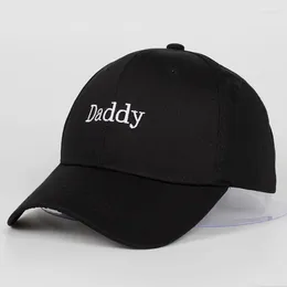 Ball Caps 2024 Daddy haftowane regulowana czapka golfowa bawełniana tata kapelusz solidny baseball unisex hip-hopowe czapki snapback