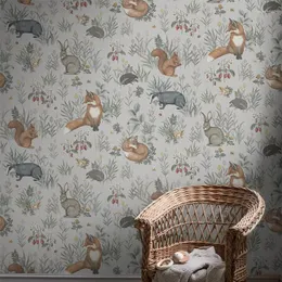 Wallpapers Benutzerdefinierte amerikanische ländliche Tapete für Kinderzimmer Schlafzimmer TV Hintergrund 3D-Wandbild El Home Stay Korridor Dekoration