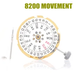 Watch Repair Kits Original Japan MIYOTA 8200 8205 Automatic Movement Parts Mechanical Double Calendar