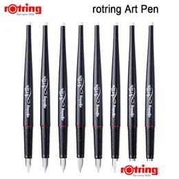 Перьевые ручки оптом Rotring Art Pen Sketch Professional Ding Ef Fm B1.1Mm1.5Mm1.9Mm2.M 1 шт. Y200709 Прямая доставка Офис Scho Otd2S
