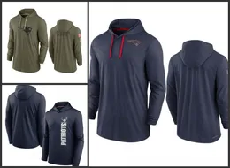 New England''Patriots''Men Salute to Service Tonal Pullover Hoodie