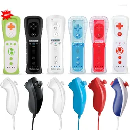 Game Controllers 2PCS Controller For Wii Remote Gamepad With Motion Plus Ninetend Wii/Wii U Wireless Games Console