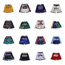 Basketball Sweatpants Street Hip Hop Trend Męskie i damskie spodnie kieszonkowe podwójnie haftowany oddychający materiał siatkowy
