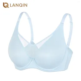 BRAS Women's Minimizer Pełne pokrycie Sheer Bra Bra Plus Size Koronkowa koronka bez linij