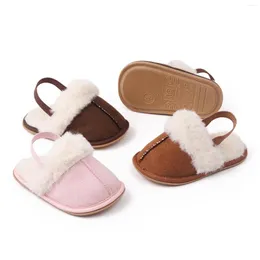 First Walkers CitgeeAutumn Infant Baby Girls Soft Plush Warm Non Slip House Shoes For Toddlers Boys Winter Indoor Outdoor