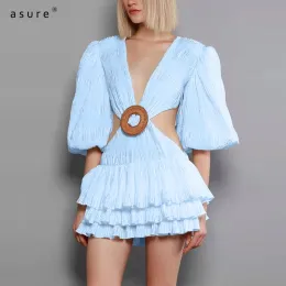 Elbiseler Trafo Yaz Elbise Kadın Giyim 2021 Bayanlar Kawaii Kore Moda Elbiseler Sıradan Sukienka Seksi Tasarımcı Toppies 50349