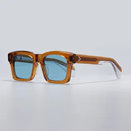 النظارات الشمسية كين جاك JMM مربع أسيتات المصمم الكلاسيكي العلامة التجارية للرجال