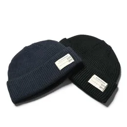 Beanie / Skull Caps Beanie / Skl Caps Usn Cap 80% Lã WW2 Réplica Inverno Quente Malha Grosso Vintage Militar Ao Ar Livre Chapéu Q231130 Drop Delive Dhpfh