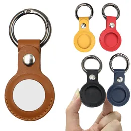 Keychains 2024 Est Suitable For Apple Airtags Locator Silicone Protective Sleeve Metal Ring Buckle Sports Soft Plastic Shell
