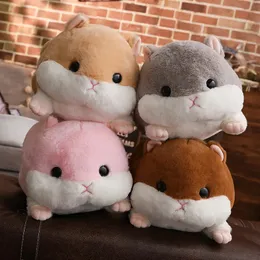 50cm Cute Hamster Mouse Plush Toy Stuffed Soft Animal Hamtaro Pillow Handwarmer Lovely Kids Baby Toy for Children Christmas Gift 240118