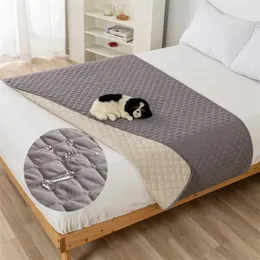 Water Repellent Pets Blanket Bed Mattress Bedspread Cover Cat Solid Color King Size Double Pads Home Dog Mattress Dust Protector 240129