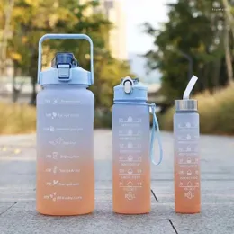 물병 3 개의 추가 대형 스포츠 레저 2000ml 800ml 300ml 세트