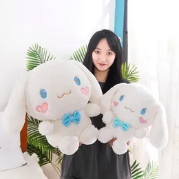 Anime Sanrio Kawaii Cinnamoroll Peluş Oyuncak Yastık Aksiyon Figürü Dolgulu Hayvan Konforu Yumuşak Bebek Çocuk Oyuncakları Noel Hediyesi 240202