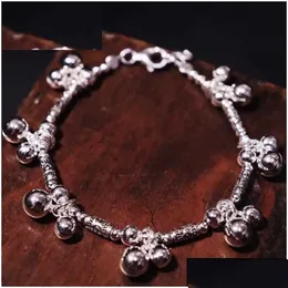 Anklets Bocai Original Real S925 Sier Jewelry Frasnerable جميل رائع BEAD BEAD WOMENT BRACELET