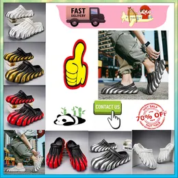 Slippers Men Platform Slides Designer Woman Anti Slip -Resistant Light Weight Breattable Low Cut Super Soft Sules Sandaler Flat Summer Beach Slipper 5 Per