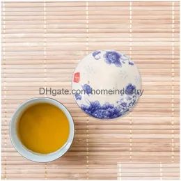 Dinnerware Sets Ceramic Tea Cup Lid Pot Replacement Er Teacup Ceramics Teapot Supplies Kettle Drop Delivery Dhfq5