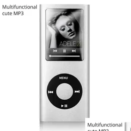 MP3 MP4 Players Player Player FM Radio Student English Walkman Recording Slim Metal for iPod Style Wholesale 231030 Drop D DHDMW
