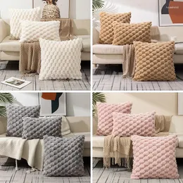 Pillow Cover Cozy Plush Tufted For Sofa Living Room Decoration Nordic Home Decor Pillowcase